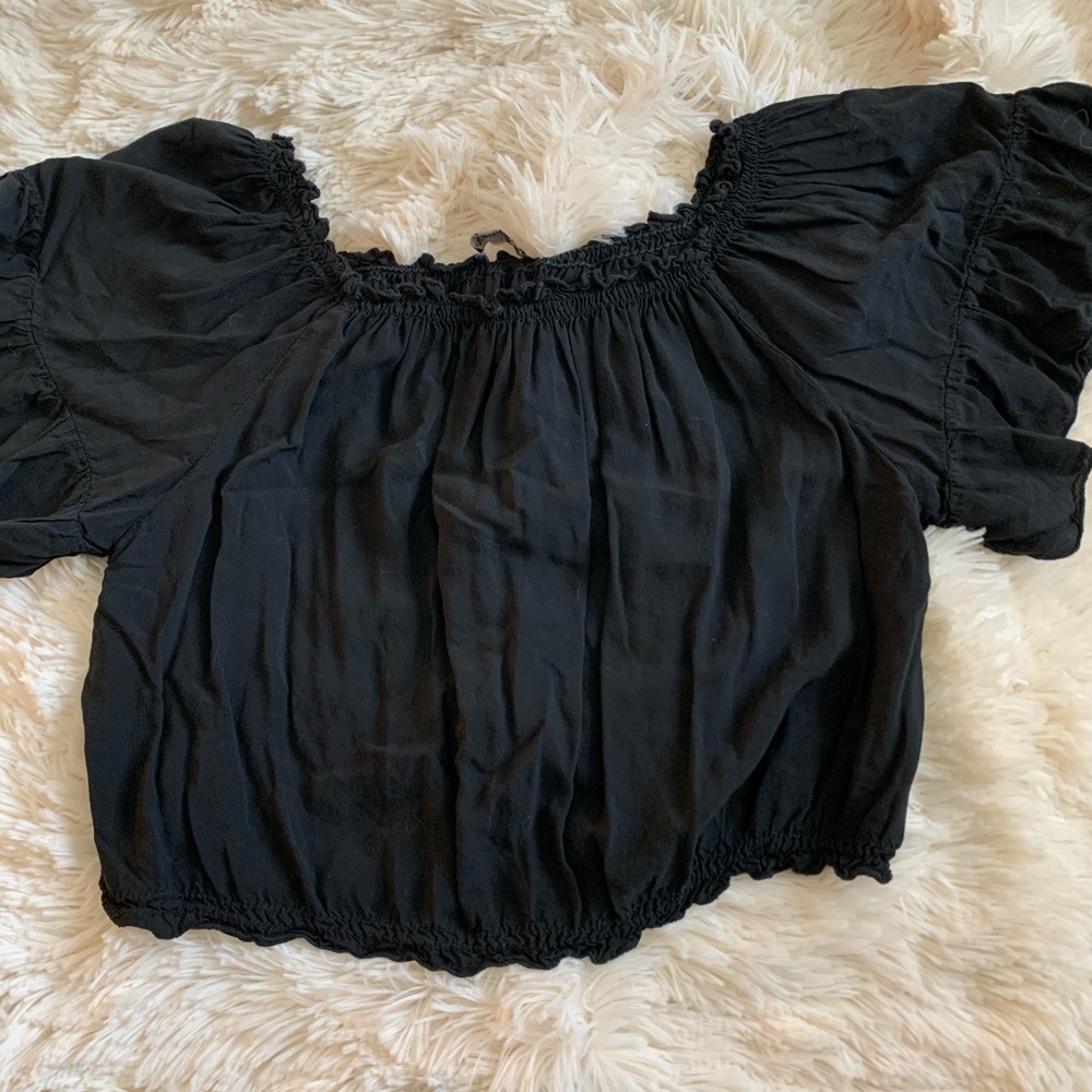 brandy off the shoulder top